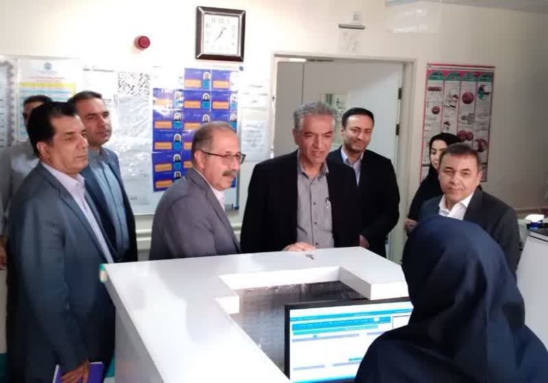بازدید مدیرکل درمان مستقیم سازمان تأمین اجتماعی از دو بیمارستان‌ زنجان