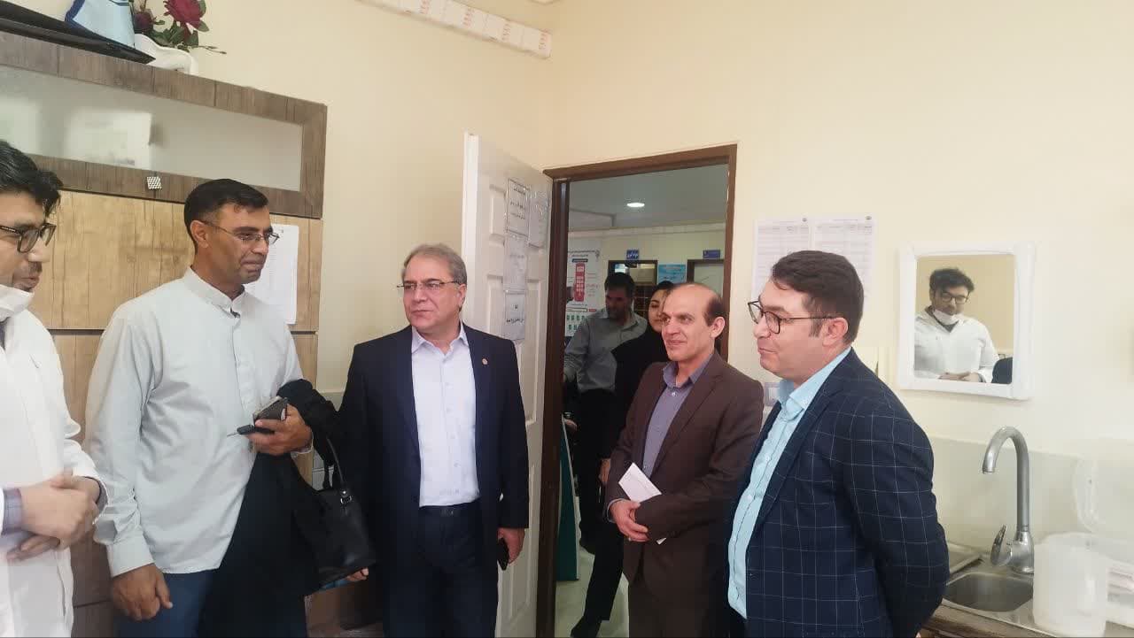 درمانگاه گرمی میزبان مدیر درمان تأمین اجتماعی اردبیل