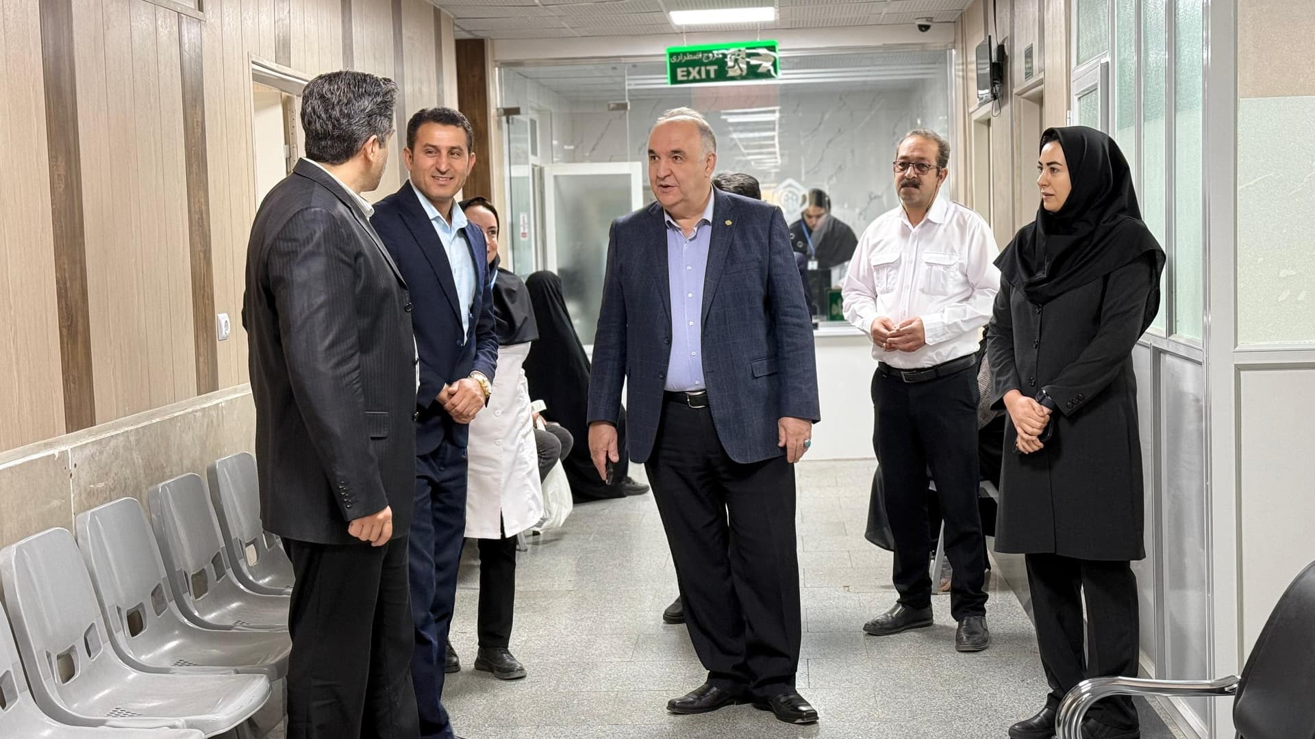 درمانگاه سراب میزبان مدیر درمان تأمین اجتماعی آذربایجان شرقی