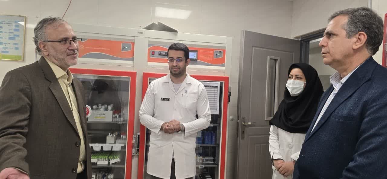 بازدید مدیر درمان تأمین‌اجتماعی کرمان از پلی‌کلینیک رفسنجان