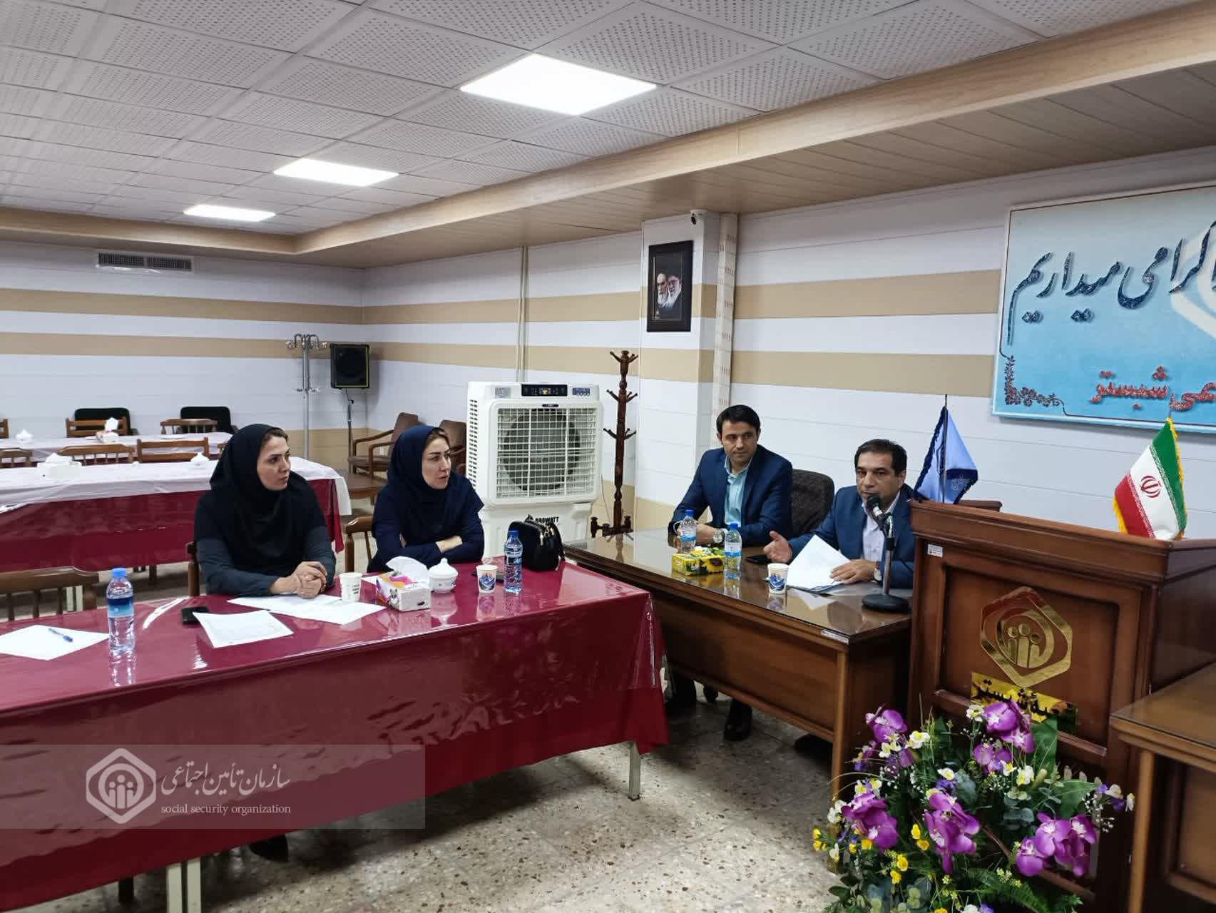 همایش منطقه‌ای تخصصی حوزه وصول حق بیمه در آذربایجان‌شرقی