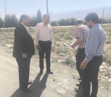 تحویل زمین برای آغاز ساخت درمانگاه تأمین‌اجتماعی دره‌شهر