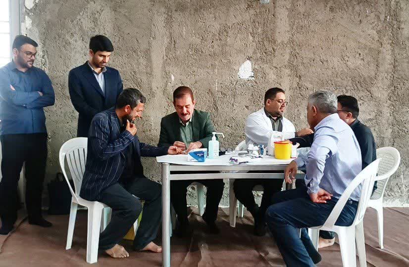 حضور مدیران و کارکنان مدیریت درمان تأمین‌اجتماعی خوزستان در میز سلامت