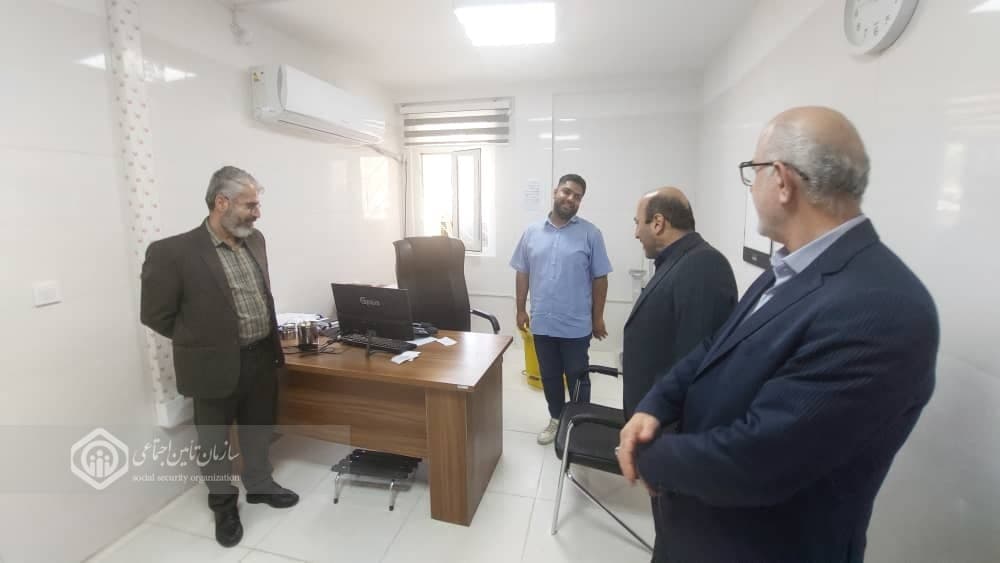 تأکید مدیرکل تأمین‌اجتماعی خوزستان بر بهبود خدمات در شعبه اروندکنار