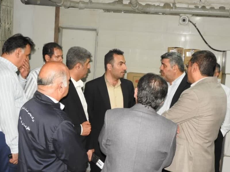 بازدید فرماندار ساوجبلاغ از بیمارستان تأمین اجتماعی هشتگرد