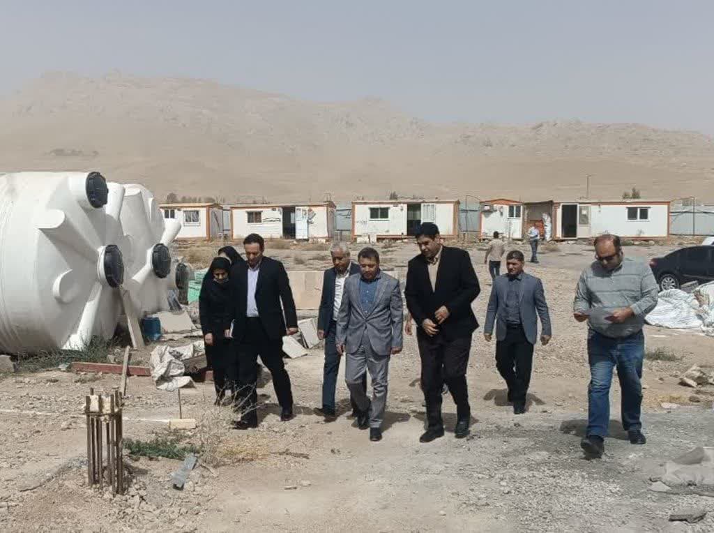 بازدید مدیر درمان تأمین اجتماعی زنجان از پروژه درمانگاه سهروردی