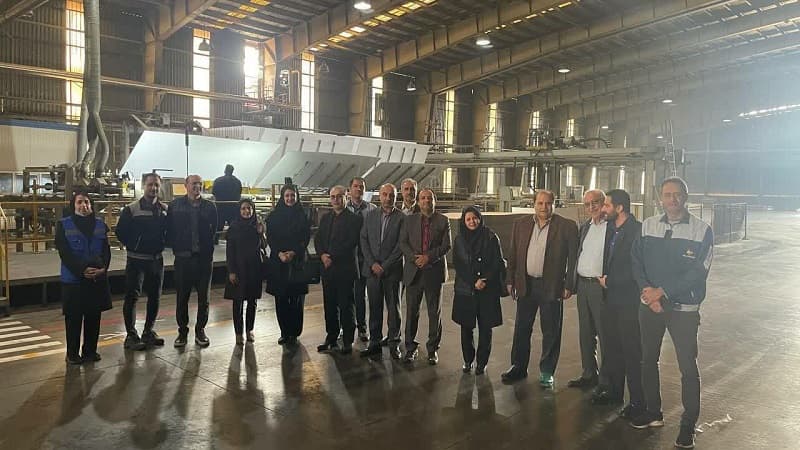 بازدید مشترک از شرکتهای سلامتمحور و کارگری برتر گیلان با حضور ناظر کشوری