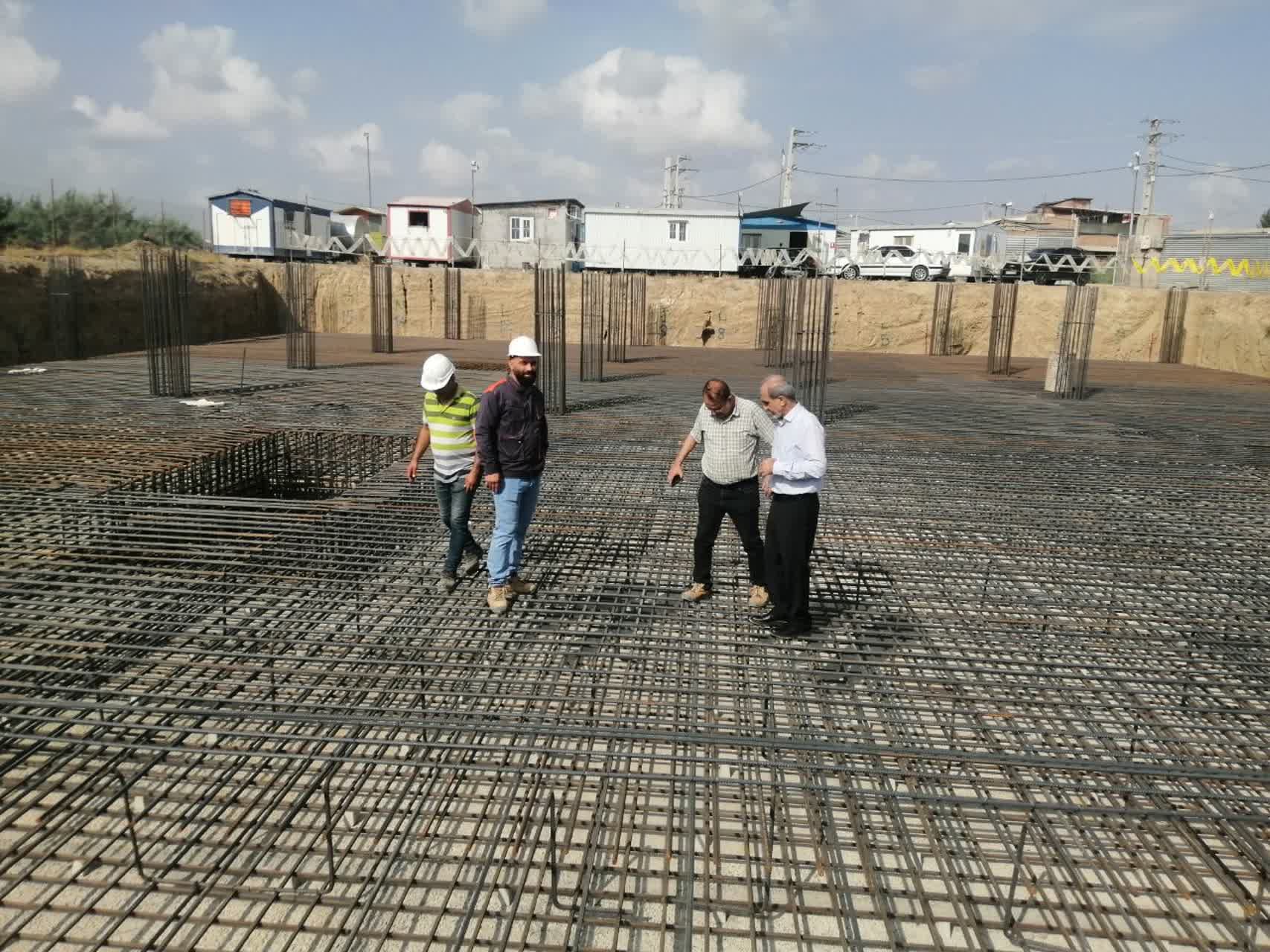 بازدید مدیر درمان تامیناجتماعی گلستان از پروژه درمانگاه آققلا