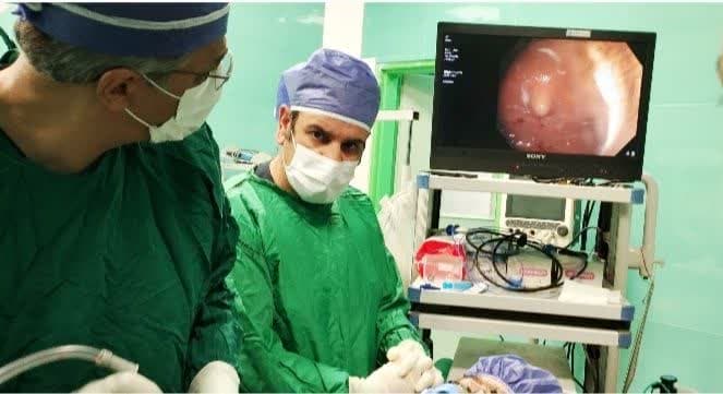 عمل موفقیتآمیز خروج جسم خارجی از معده در بیمارستان سردار سلیمانی ابهر
