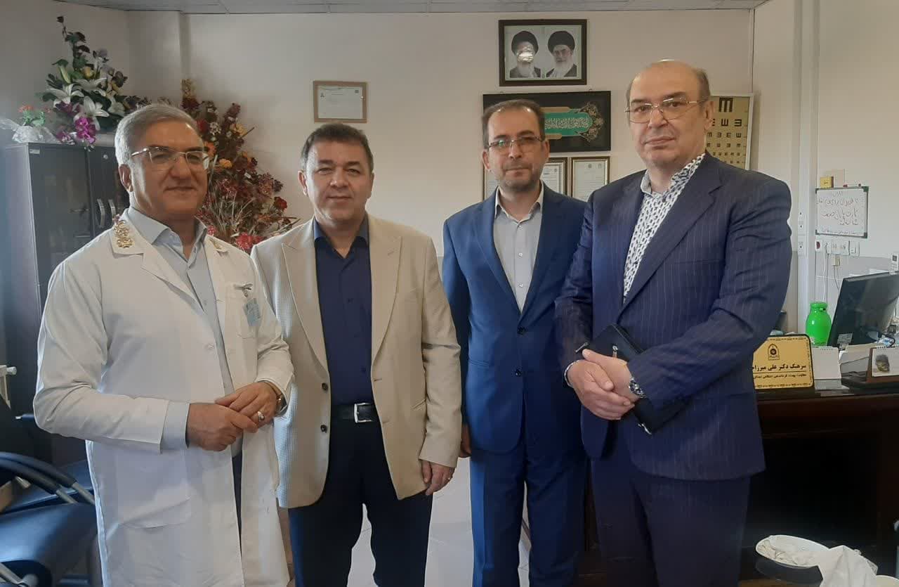 تأکید بر گسترش همکاری میان تأمیناجتماعی زنجان و درمانگاه امام علی(ع)