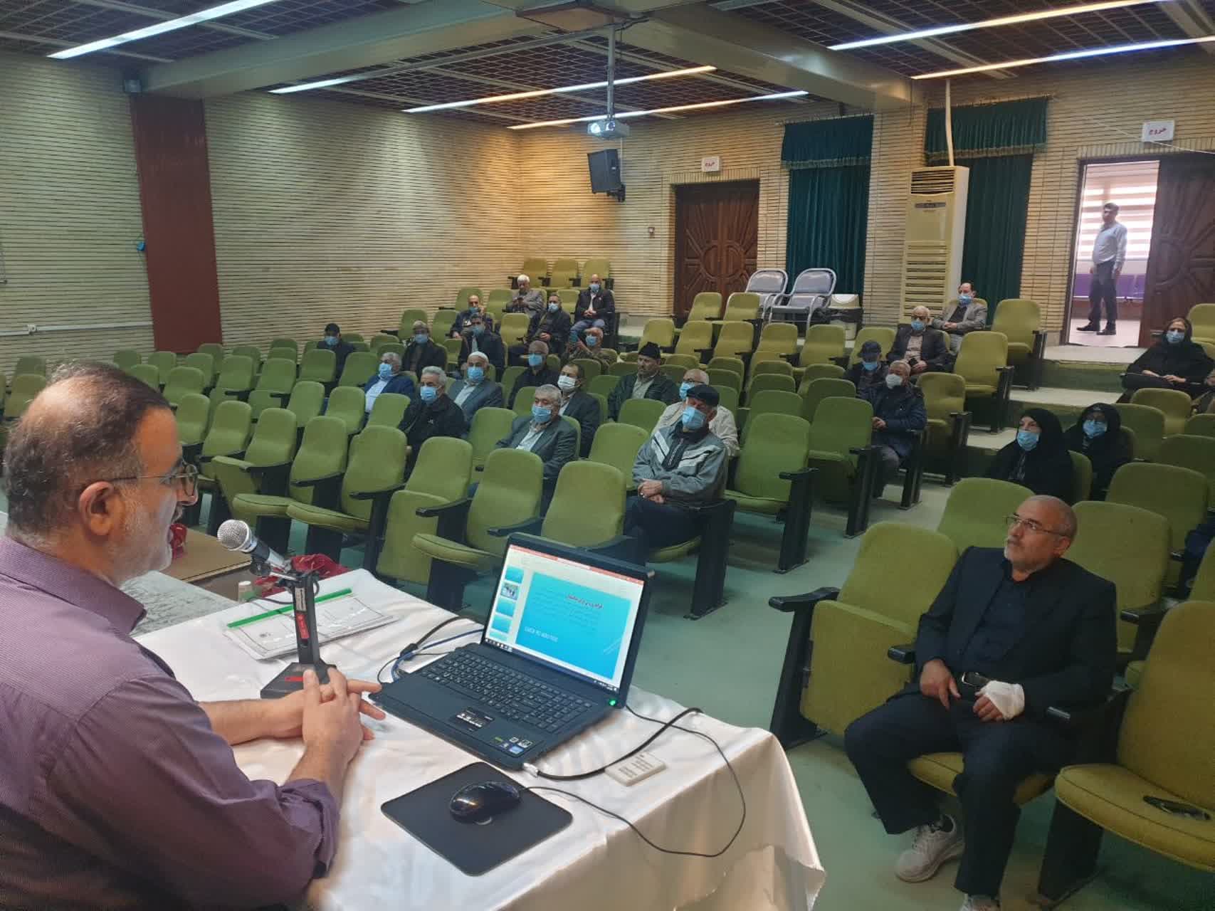 برگزاری کارگاه ارتقای سواد سلامت بازنشستگان شرق استان گلستان