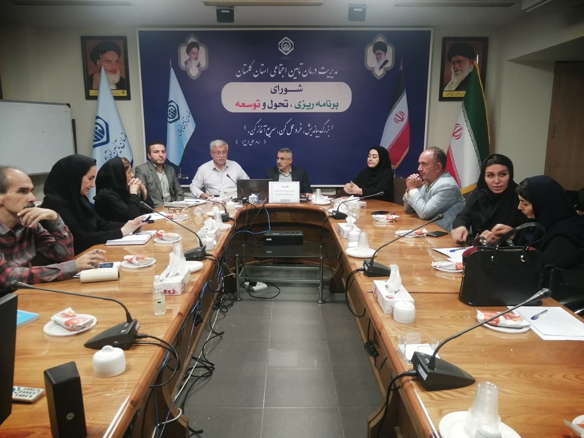 نشست تخصصی اجرای سامانه نوین ثبت برخط خدمات دیالیز در گلستان