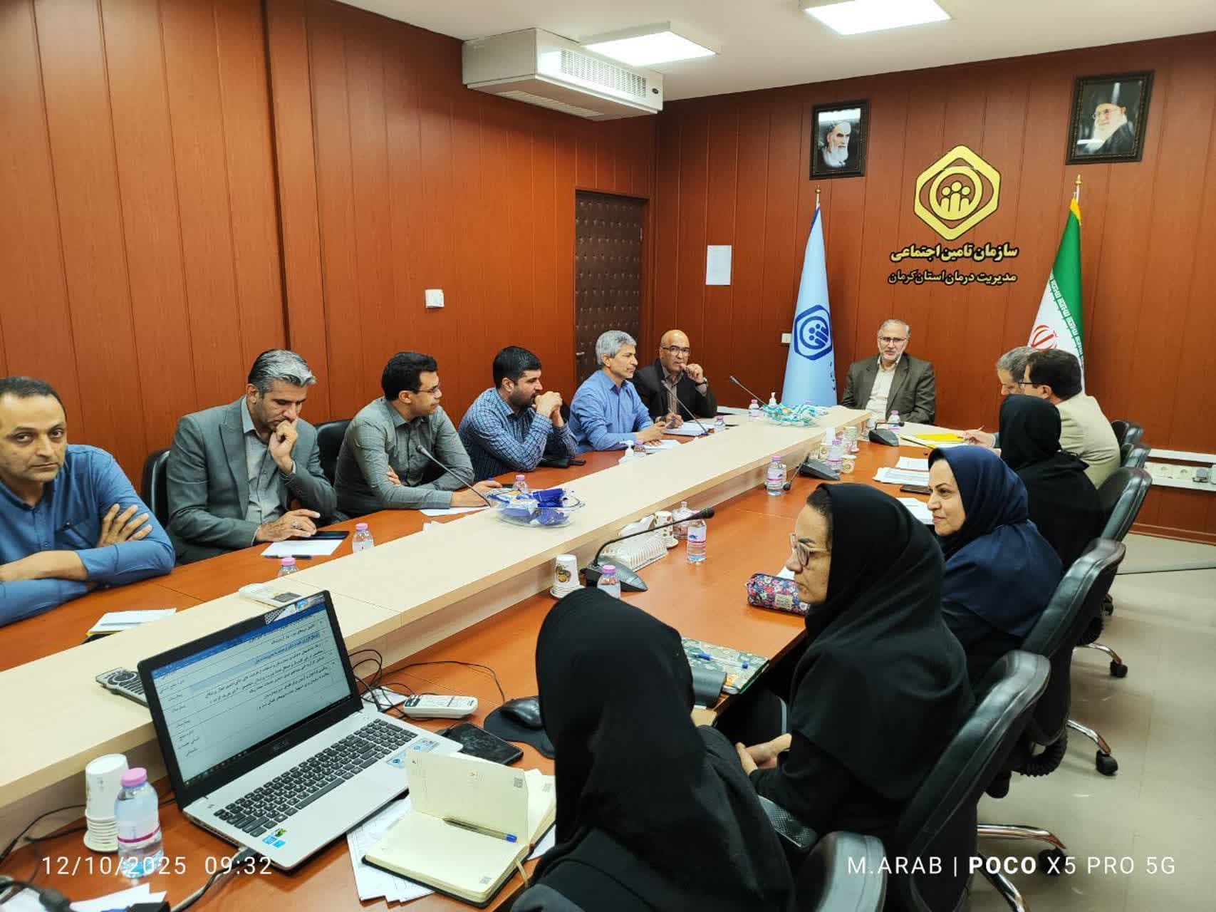 تأکید مدیر درمان تأمیناجتماعی کرمان بر ارتقای خدمات بیمارستان امام علی (ع) زرند