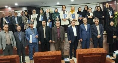 تجلیل از بازنشستگان مدیریت درمان تامین اجتماعی زنجان