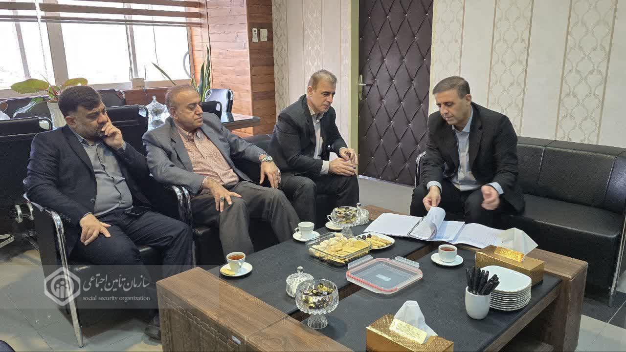 نشست مدیران کل تأمین اجتماعی و پدافند غیرعامل گلستان برای ارتقای ایمنی