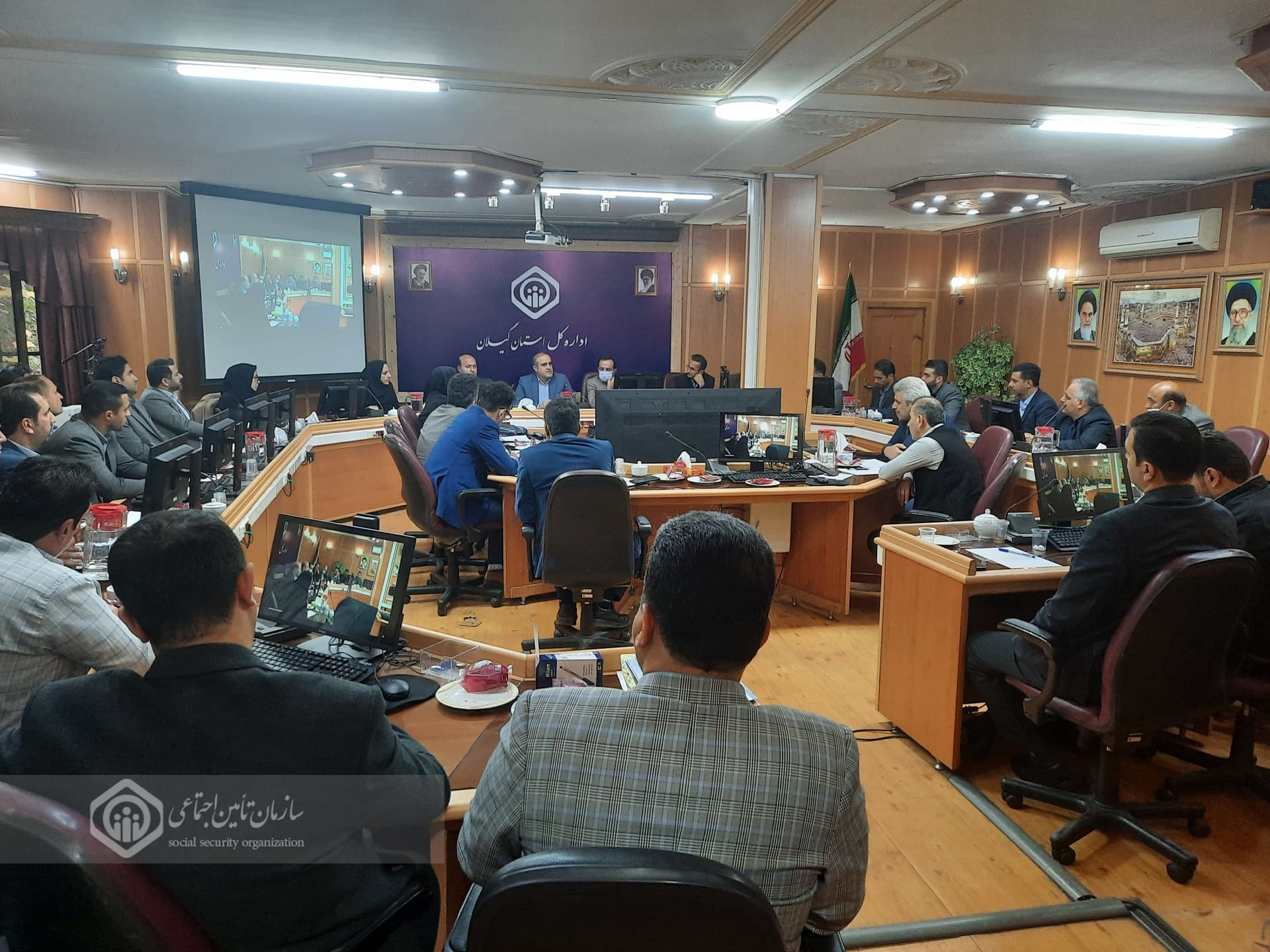 تأکید مدیرکل تأمیناجتماعی گیلان بر رفتار شایسته با مخاطبان و ارتقای آگاهی بیمهای