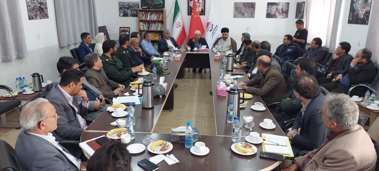 بازدید مدیرکل تأمیناجتماعی خراسان جنوبی از کارخانه چدن خوسف