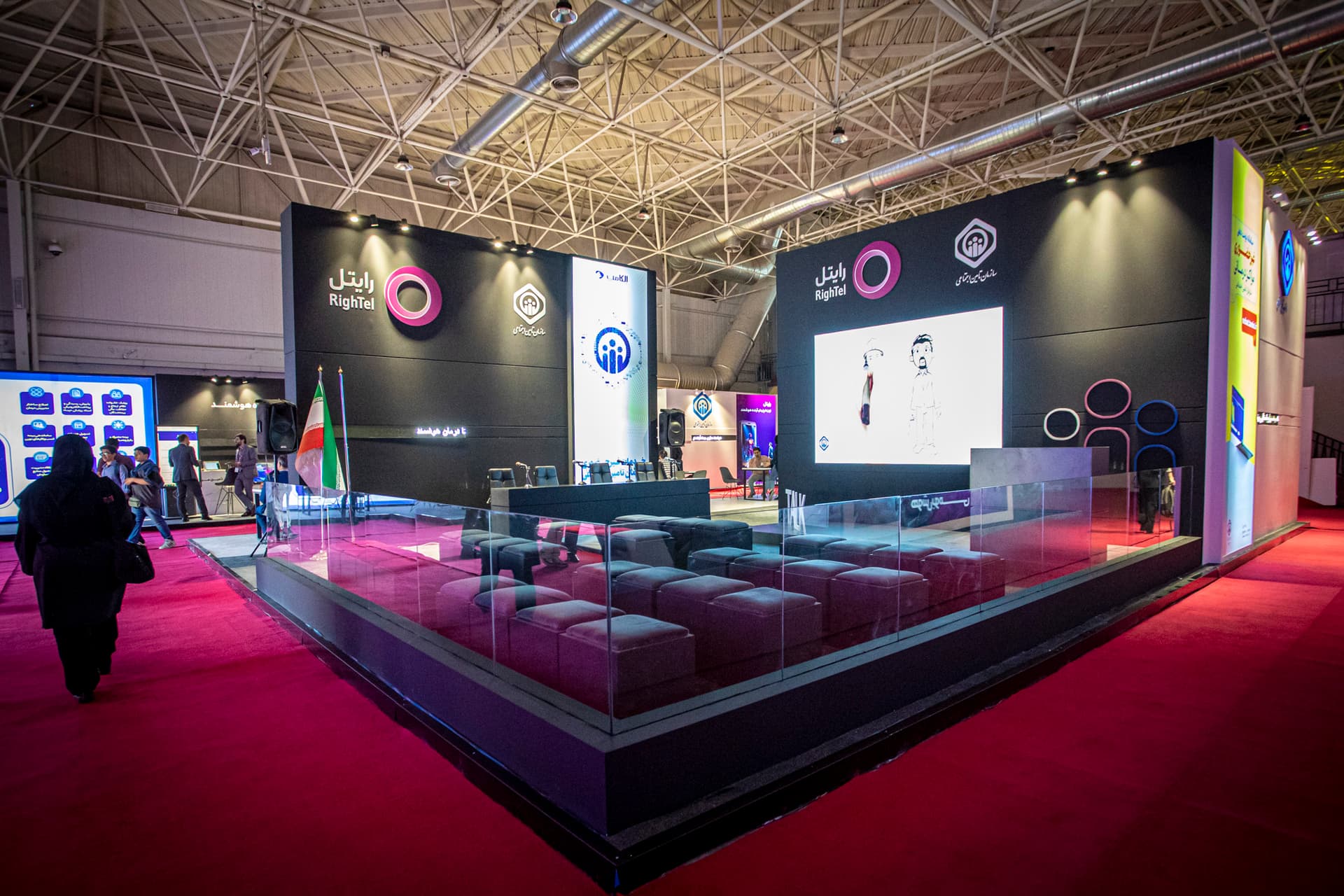 گزارش تصویری از غرفه سازمان تامین اجتماعی در نمایشگاه الکامپ / روز اول