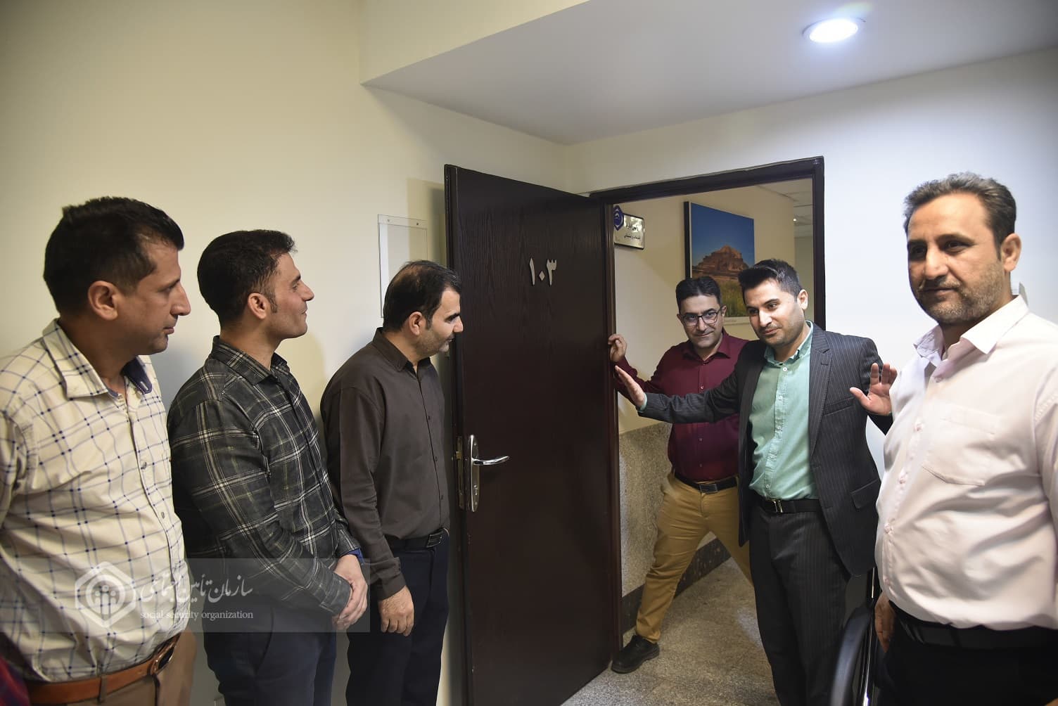 آموزش مانور زلزله در اداره کل تامین اجتماعی خوزستان