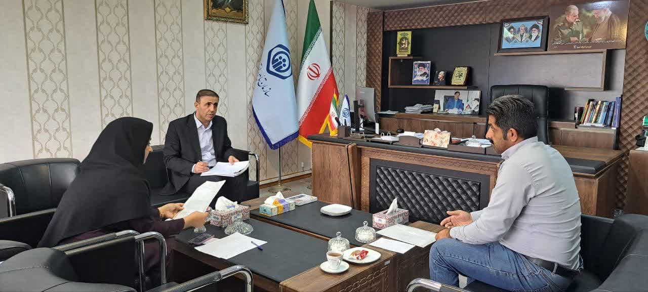 دیدار چهره به چهره سرپرست تامیناجتماعی گلستان با شهروندان