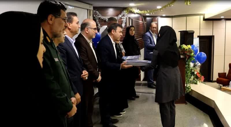 گرامیداشت روز پرستار با حضور مدیران تأمین اجتماعی زنجان در بیمارستان امام حسین(ع)